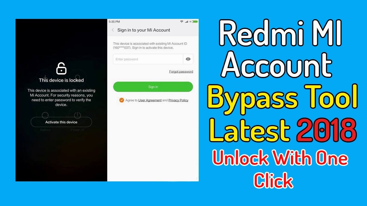 how to bypass mi account